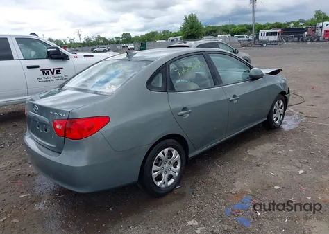2009 Hyundai Elantra Gls z USA, uszkodzony, nr VIN KMHDU46D09U802461